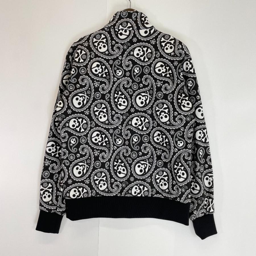 LOUDMOUTHスカル×ペイズリー レディーストラックジャケット(L) LOUDMOUTH ラウドマウス スカル×ペイズリー トラックジャケット