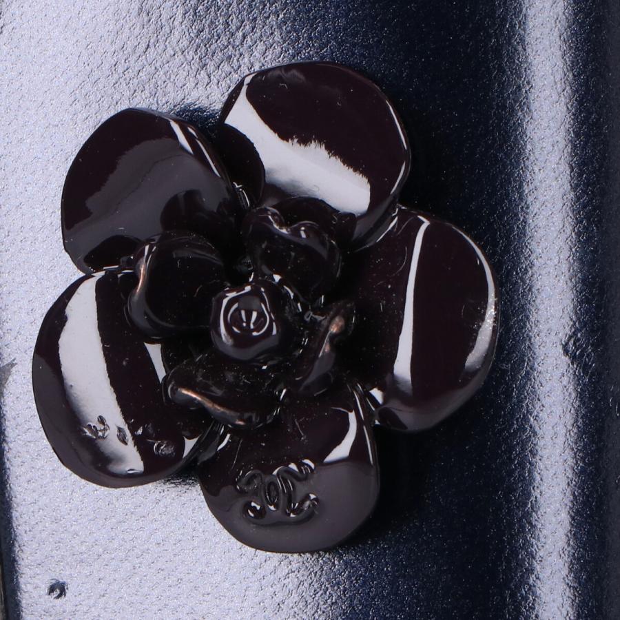 CHANEL（シャネル） G26781 カメリア チャンキーヒール パンプス 35 1