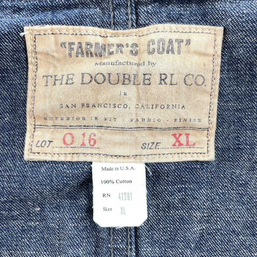 RRL ダブルアールエル FARMERS COAT USED加工 デニムジャケット