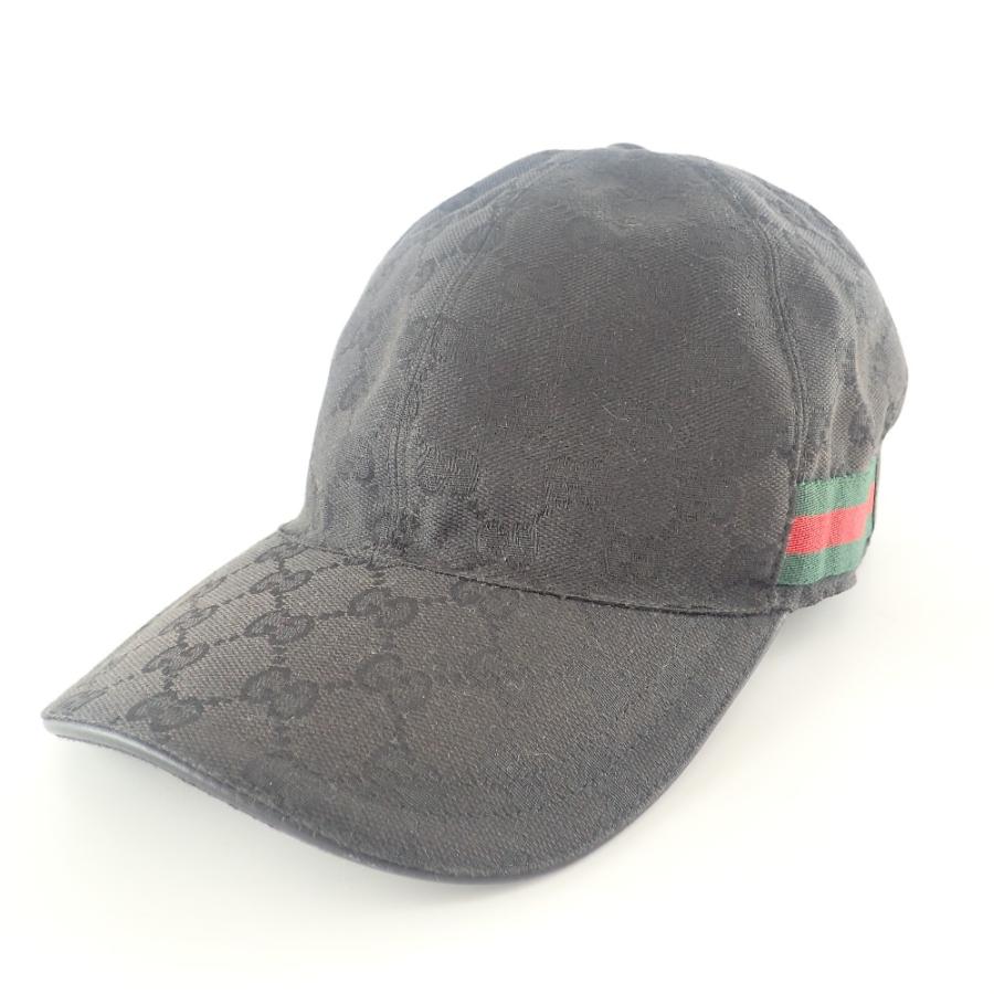 国内正規/ GUCCI グッチ 200035・204891 GGキャンバス ベースボール 