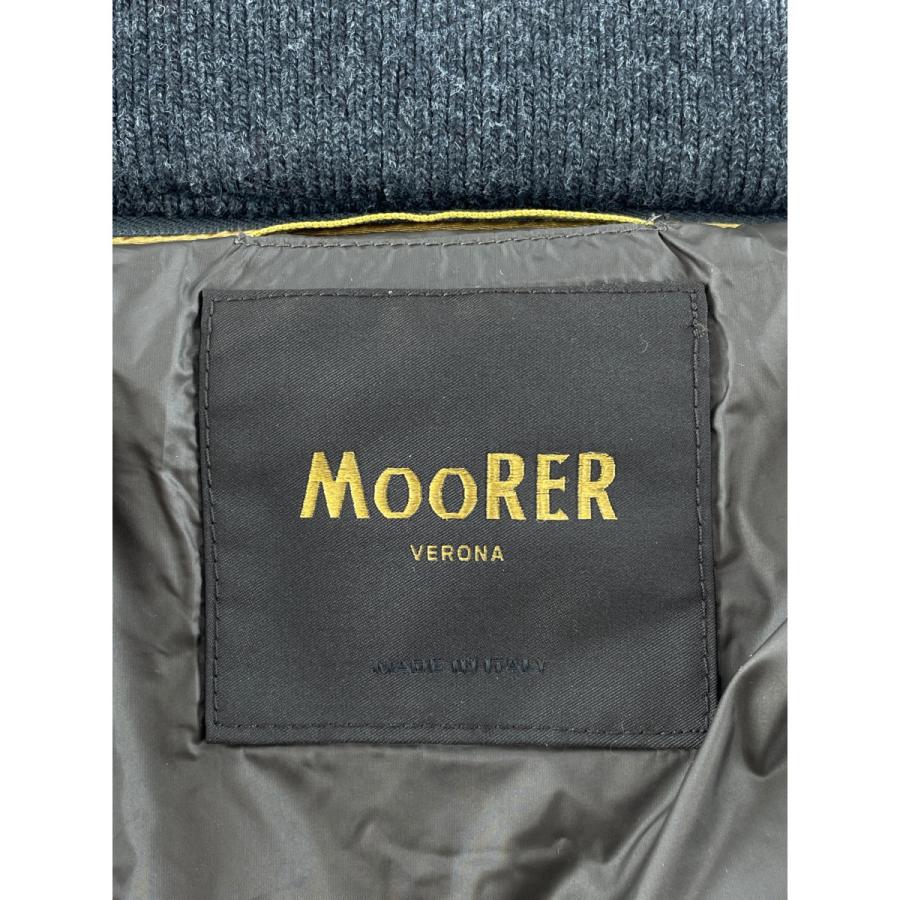 MOORER ムーレー OREGON-JE グレー ニット切り替え ダウン MOORER ムーレー OREGON-JE グレー ニット切り替え ダウン
