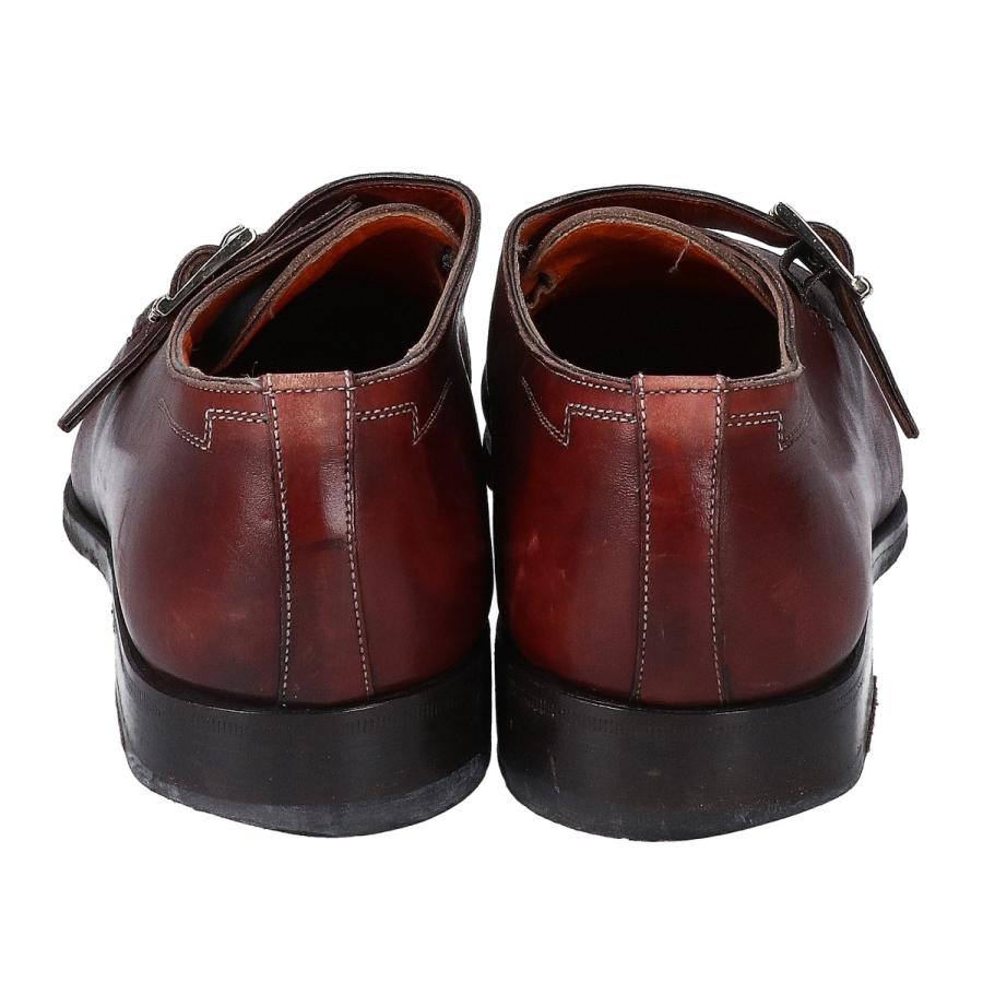 SANTONI サントーニ 8107 Uチップ シングルモンクストラップシューズ 7 