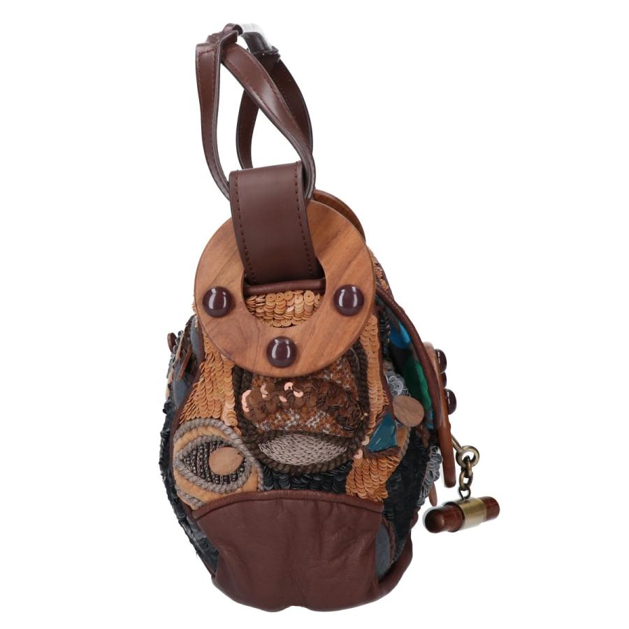 美品 JAMIN PUECH ジャマンピュエッシュ スパンコール レザーパッチ 