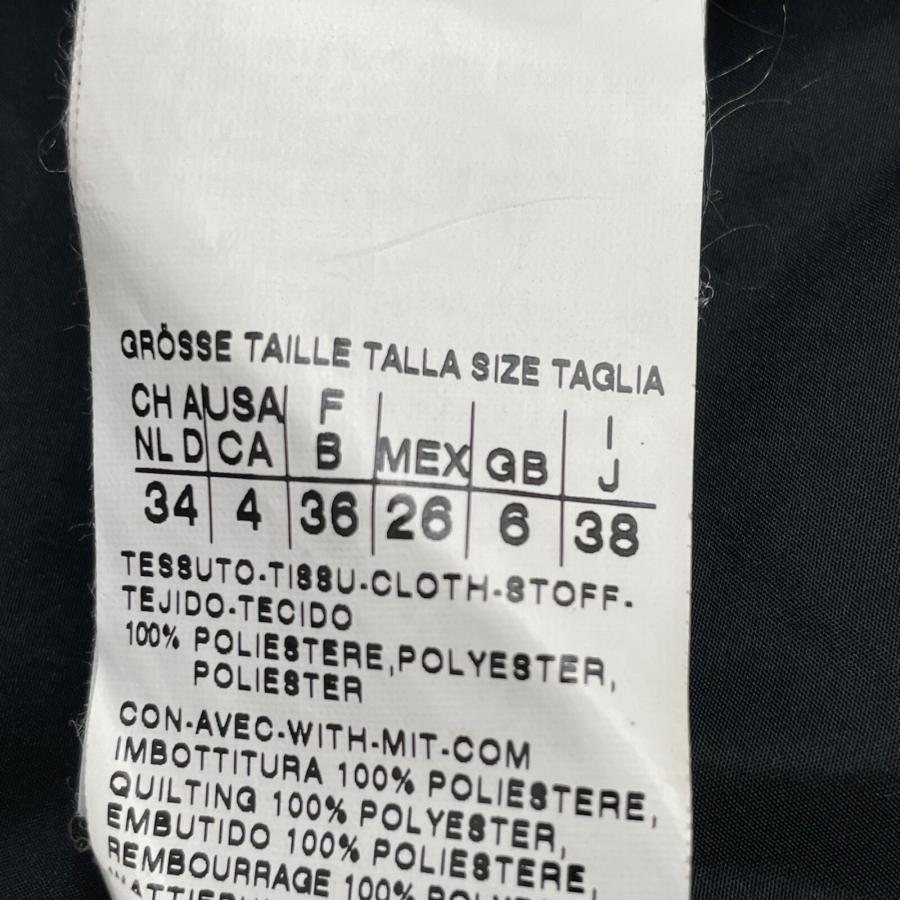 マックスマーラ 【レインウェア】ブラック ファーフード ナイロンベスト 38 Max Mara マックスマーラ 【レインウェア】ブラック ファーフード