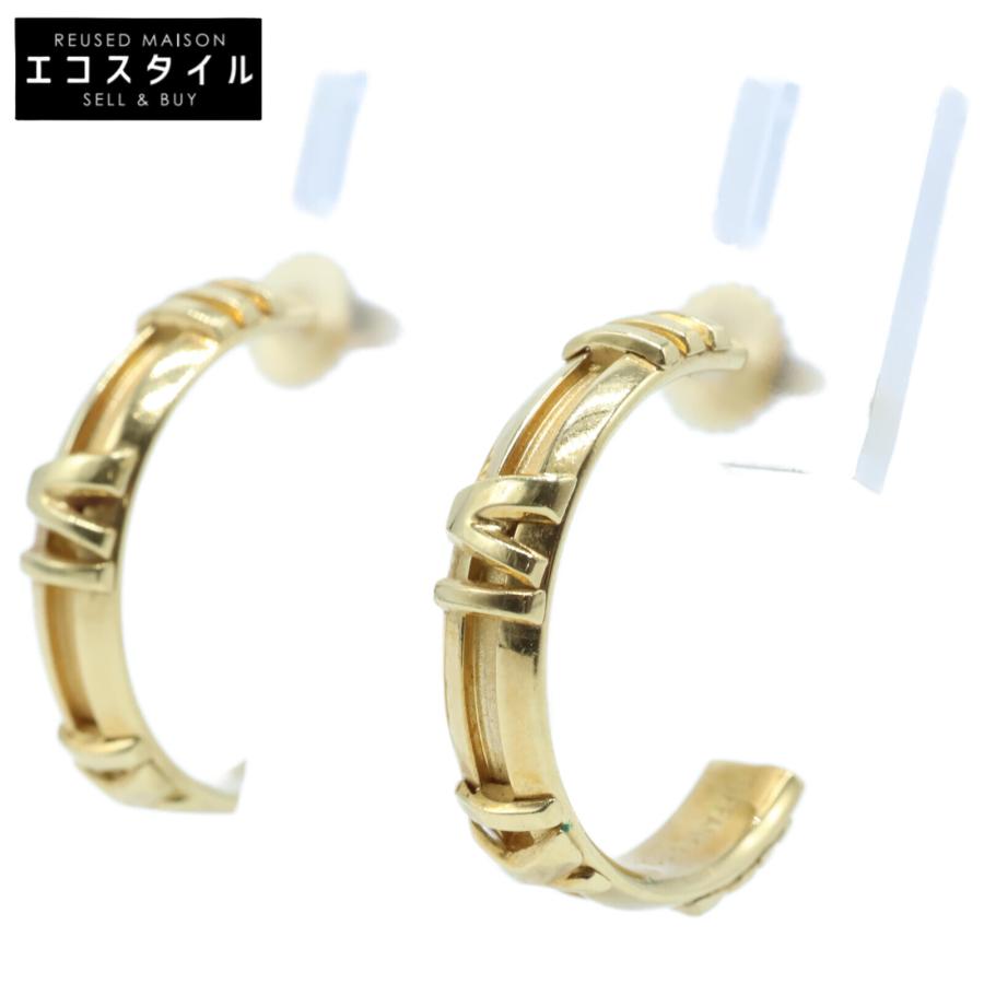 ⭐️ティファニー⭐️750 アトラス フープピアスイエローゴールド 箱