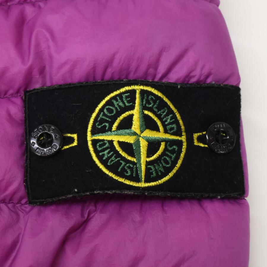 ストーンアイランドのダウンジャケット　パープル STONE ISLAND ストーンアイランド 691541424 ガーメントダイ パープル