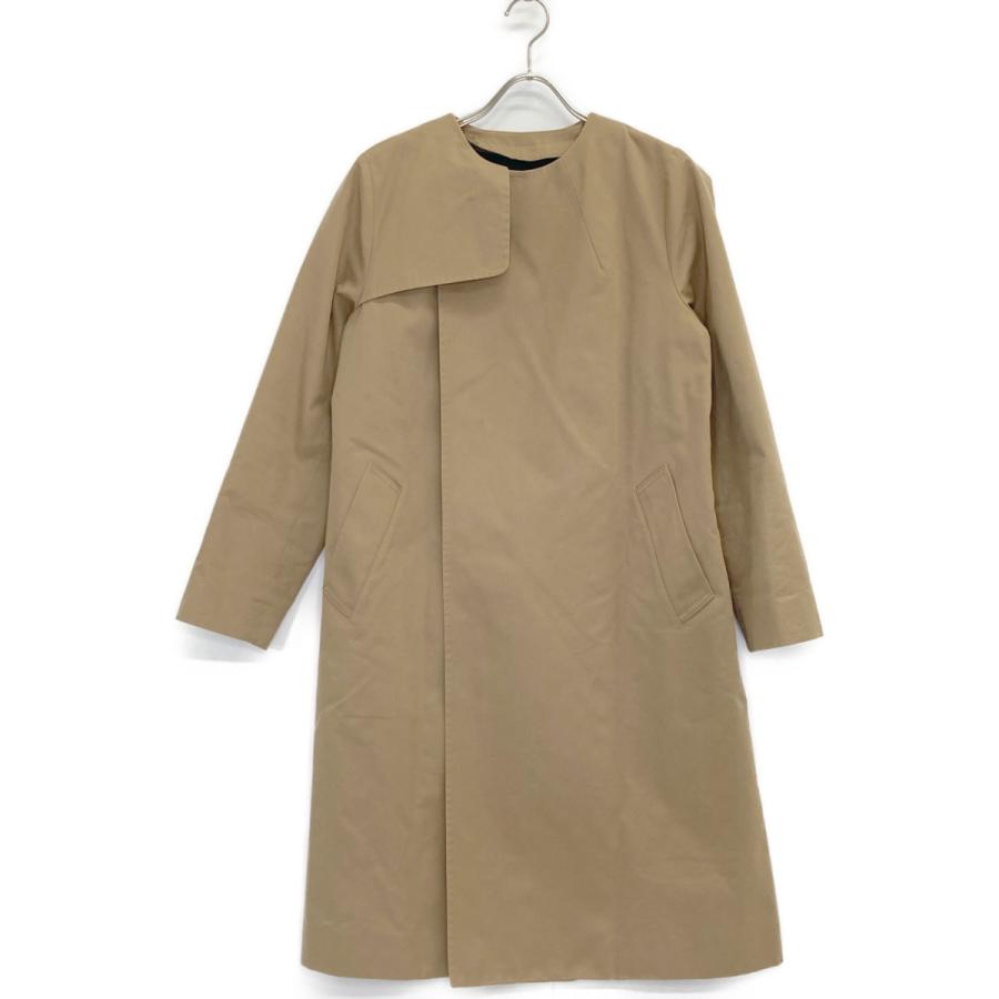 HYKE ハイク 151-170542 ベージュ ライナー付き ノーカラートレンチ