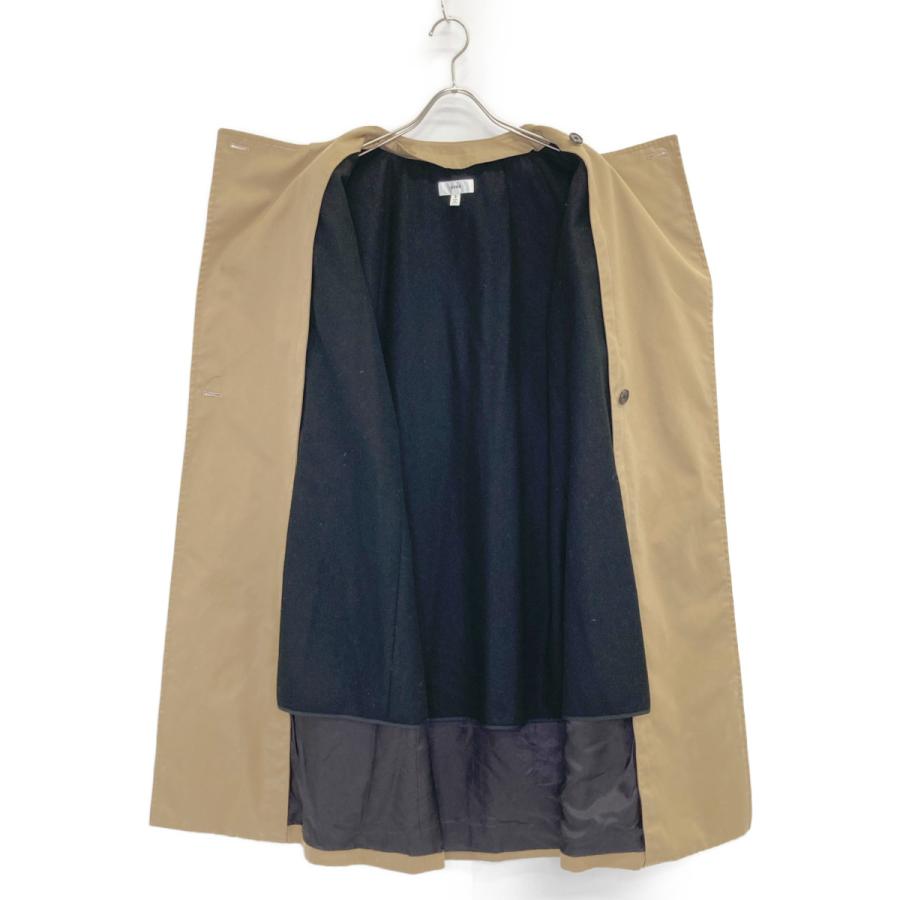 HYKE ハイク 151-170542 ベージュ ライナー付き ノーカラートレンチ