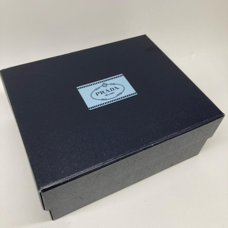 PRADA プラダ UJM492 トライアングルロゴ ネイビー クルーネック T  