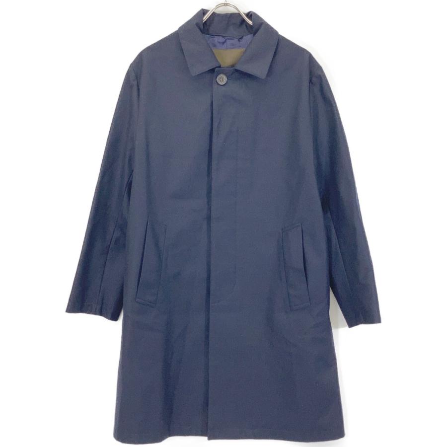 Mackintosh（マッキントッシュ） 英国製 ネイビー ウール ステンカラー
