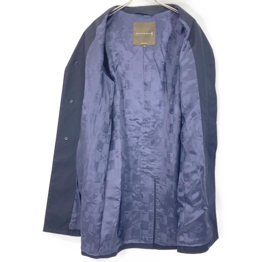 Mackintosh（マッキントッシュ） 英国製 ネイビー ウール ステンカラー