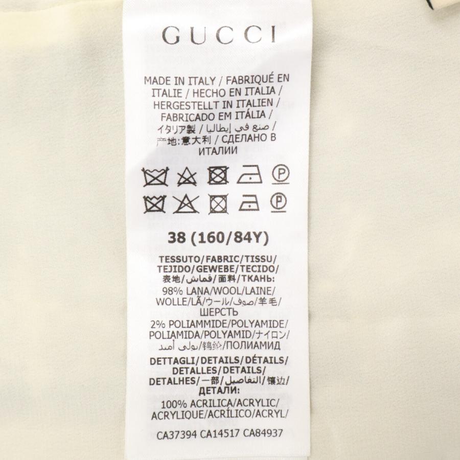 GUCCI（グッチ） 美品 643297 ツイード ジャケット 38 ブラック