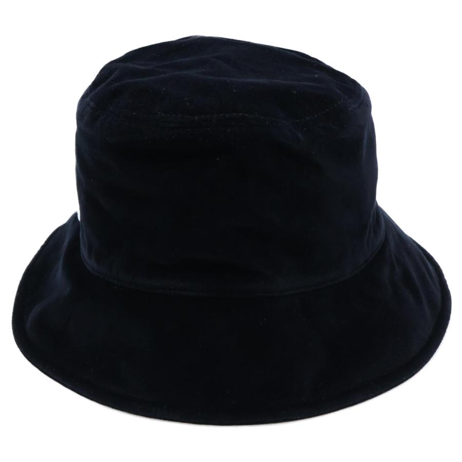 miu miu（ミュウミュウ） 美品/国内正規 5HC196 ロゴ刺繍 ベロア