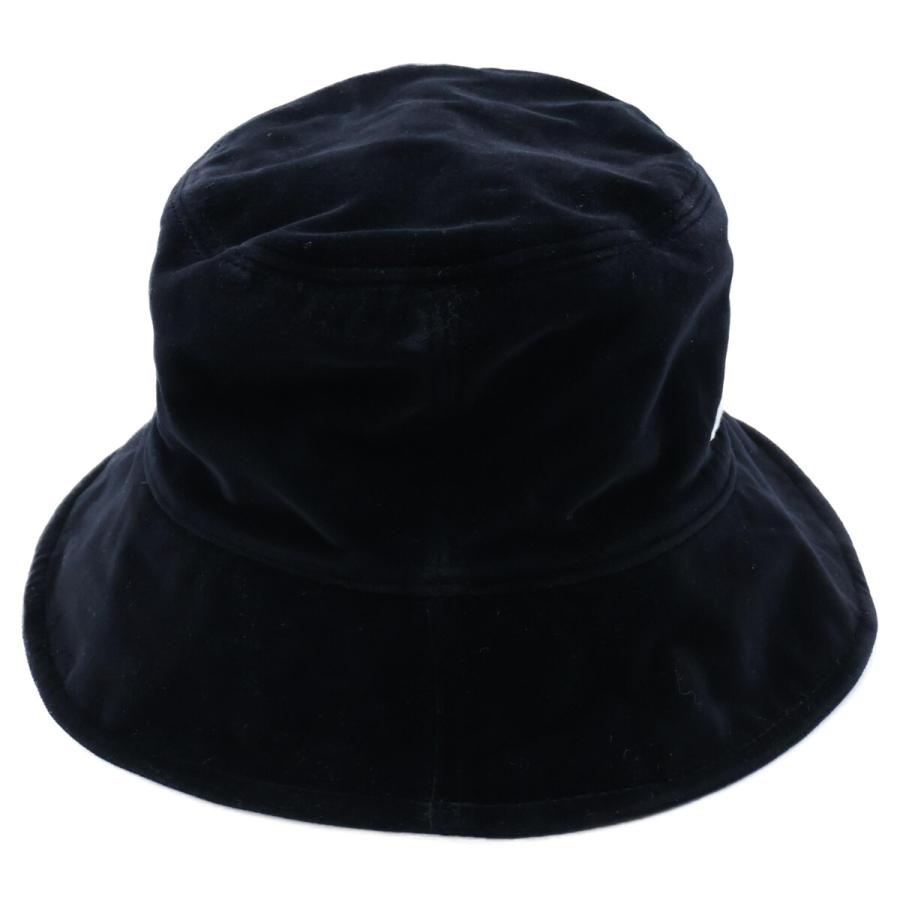 miu miu（ミュウミュウ） 美品/国内正規 5HC196 ロゴ刺繍 ベロア