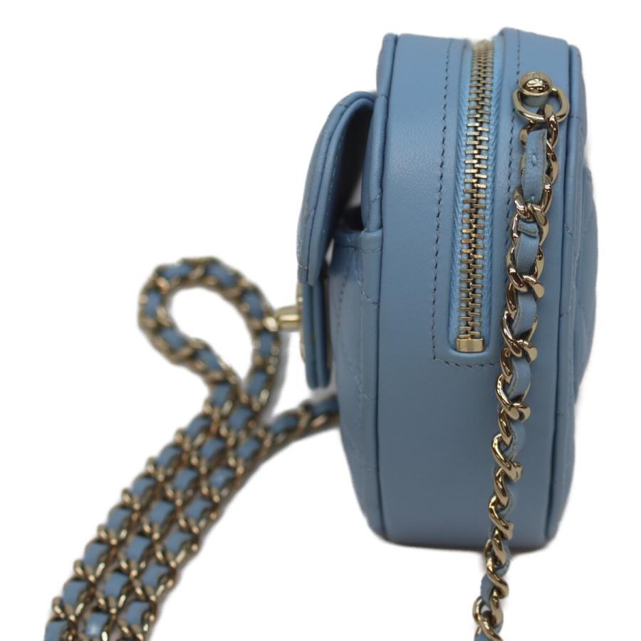 シャネル　ラムスキン　ポーチ　フリンジ CHANEL✨フリンジ ラムスキン チェーンショルダー