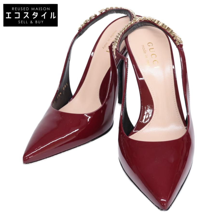 GUCCI（グッチ） 美品/ 783821 シニョリーア スリングバック パンプス