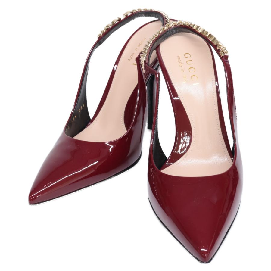 GUCCI（グッチ） 美品/ 783821 シニョリーア スリングバック パンプス