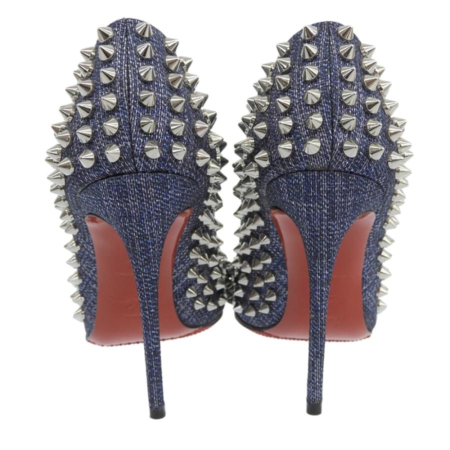 【極美品】クリスチャンルブタン スパイクパンプス 34 Christian Louboutin（クリスチャンルブタン） 美品 スパイクスタッズ