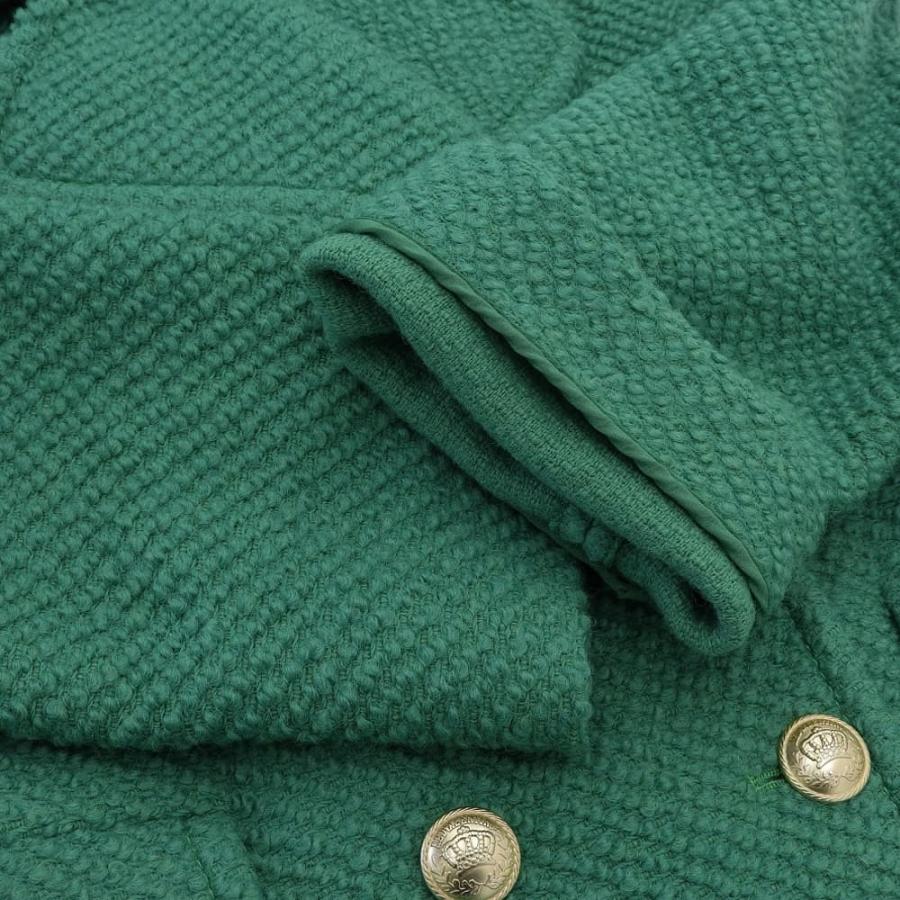 美品 RED VALENTINO レッドヴァレンチノ ドロップショルダー 金釦