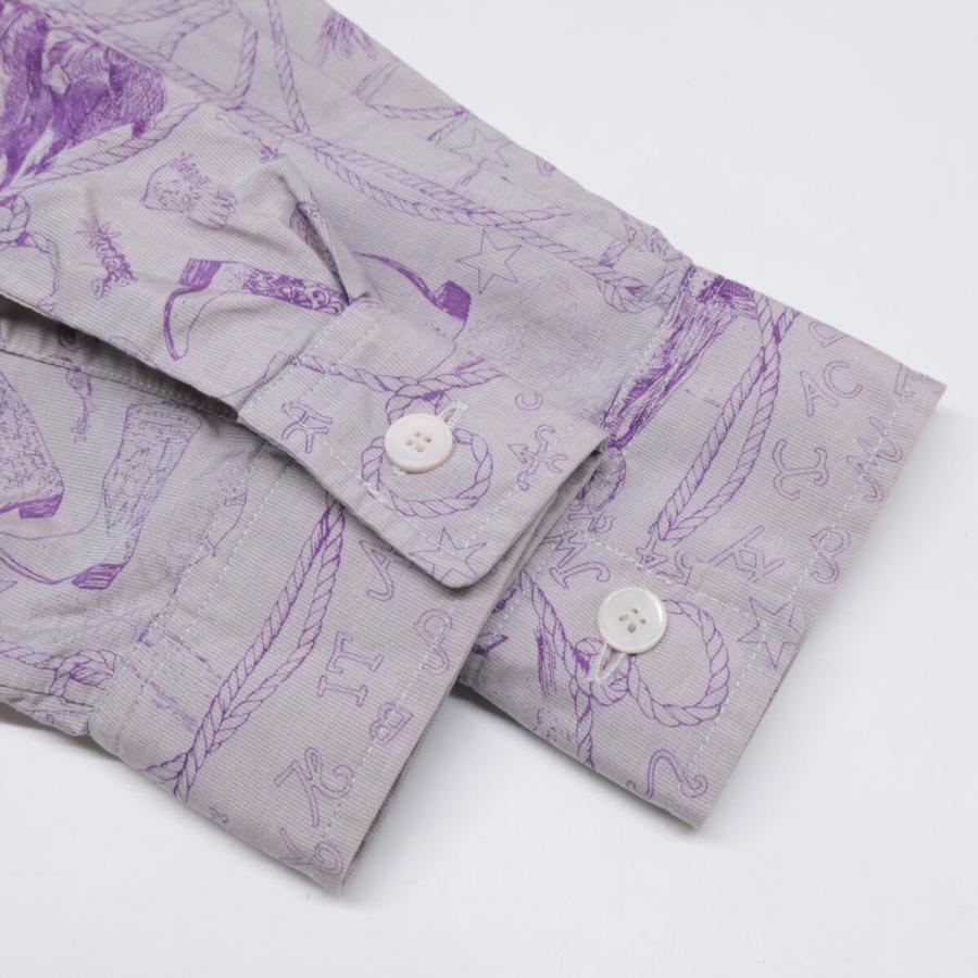 HERMES エルメス 90-00s マルジェラ期 カウガール ボタンダウンシャツ