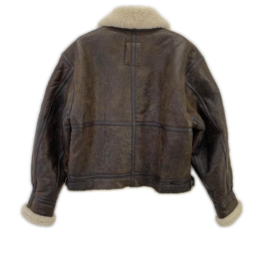 LUCKY STRIKE B-3 ムートンジャケット フライトジャケット 羊革 ラッキーストライク（Luck E Strike） Lucky Strike 懸賞品 B-3