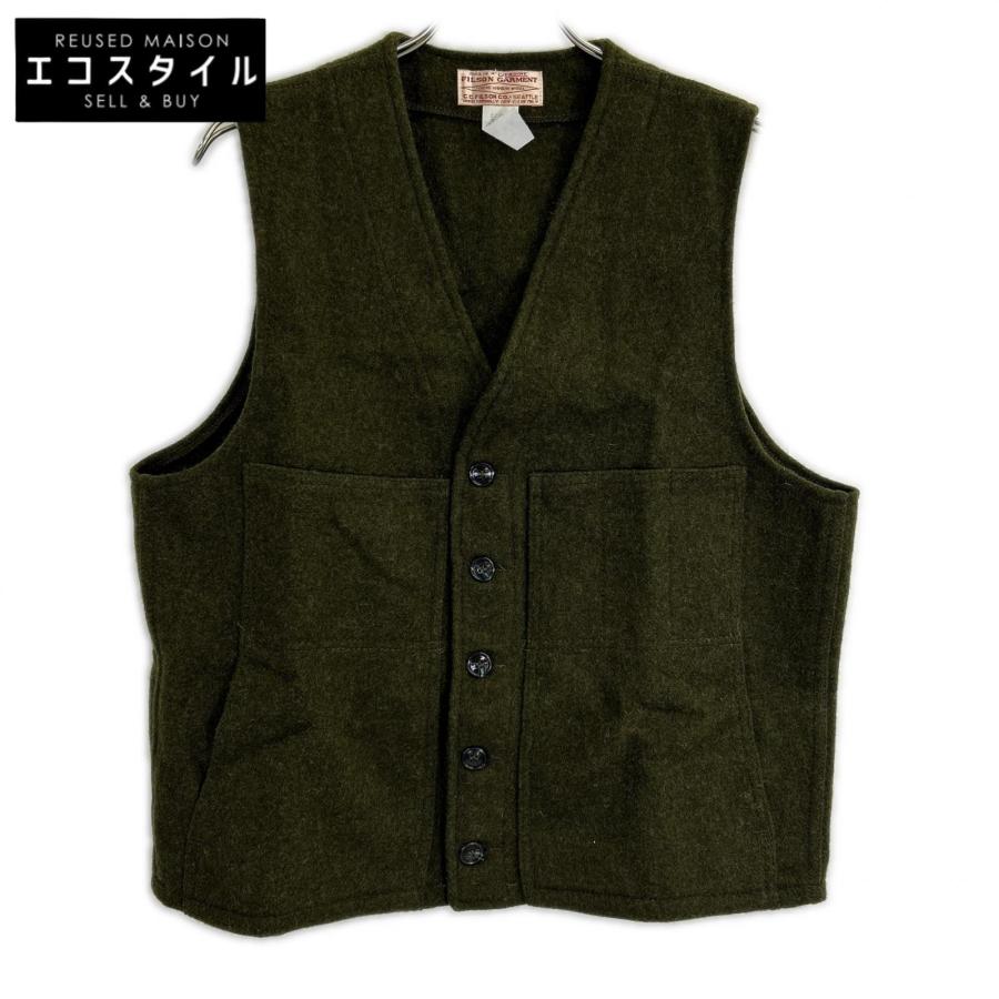 FILSON（フィルソン） 10055 マッキーノ ウールベスト グリーン 42 