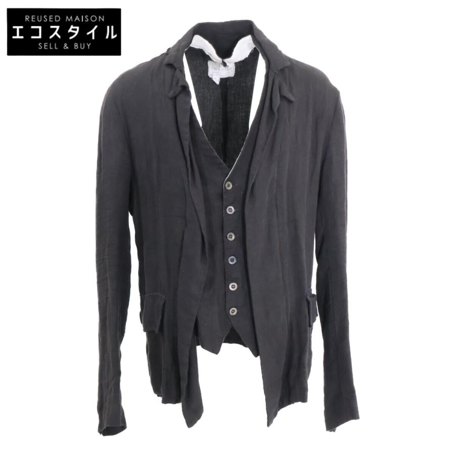 GREG LAUREN グレッグローレン リネン ダメージ加工 オリバー 