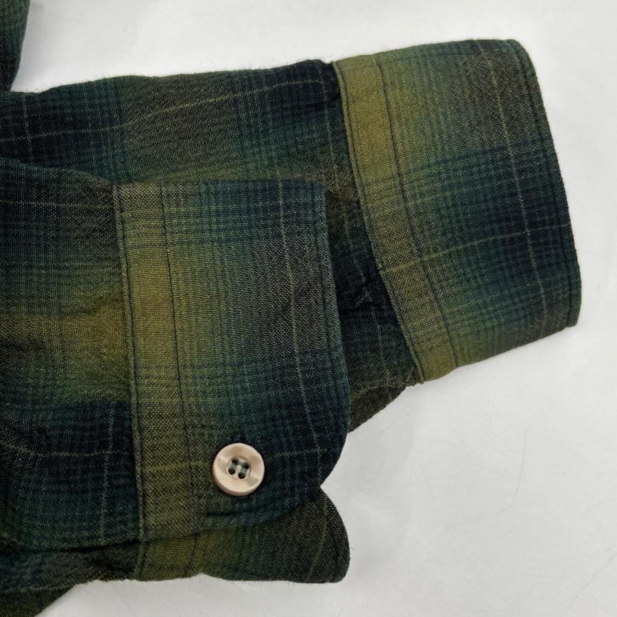 PENDLETON ペンドルトン 60S オンブレ チェック柄 長袖シャツ L メンズ