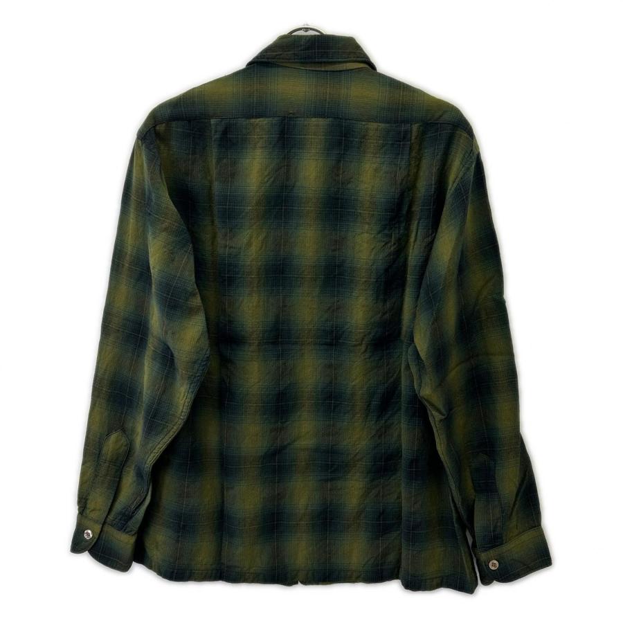 PENDLETON ペンドルトン 60S オンブレ チェック柄 長袖シャツ L メンズ