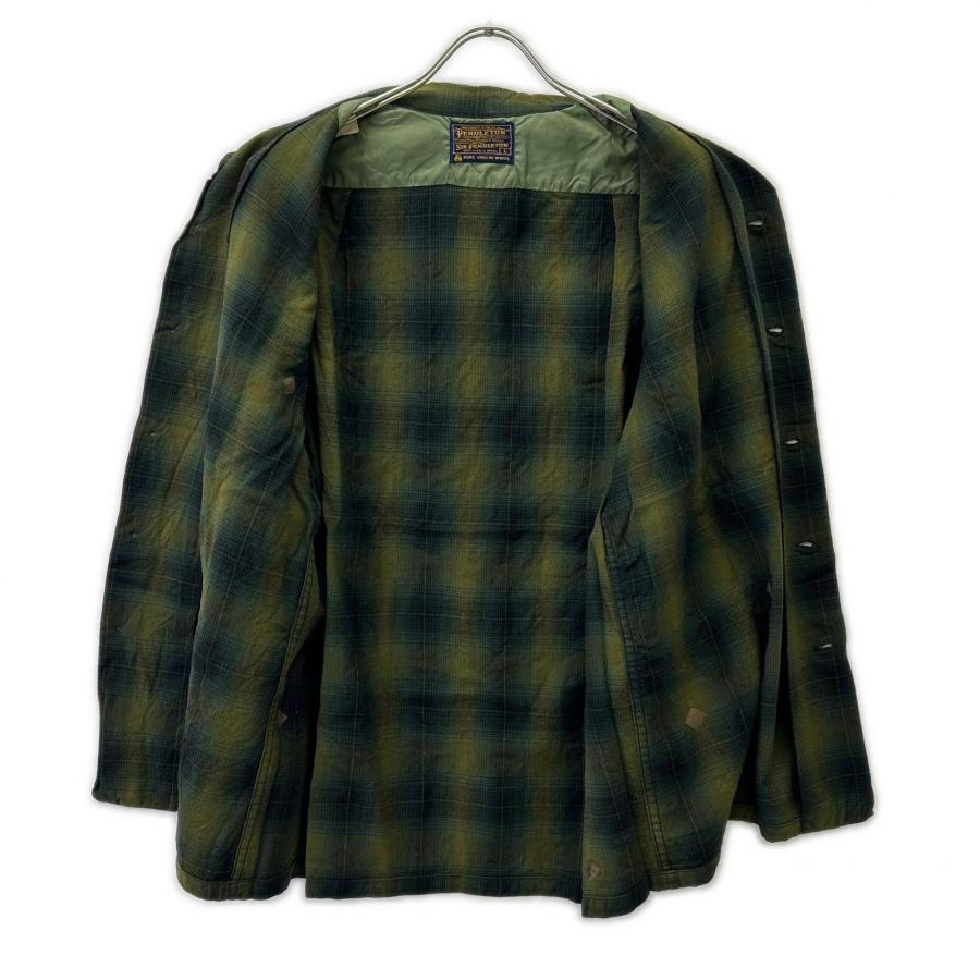 PENDLETON ペンドルトン 60S オンブレ チェック柄 長袖シャツ L メンズ
