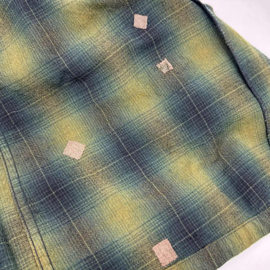 PENDLETON ペンドルトン 60S オンブレ チェック柄 長袖シャツ L メンズ