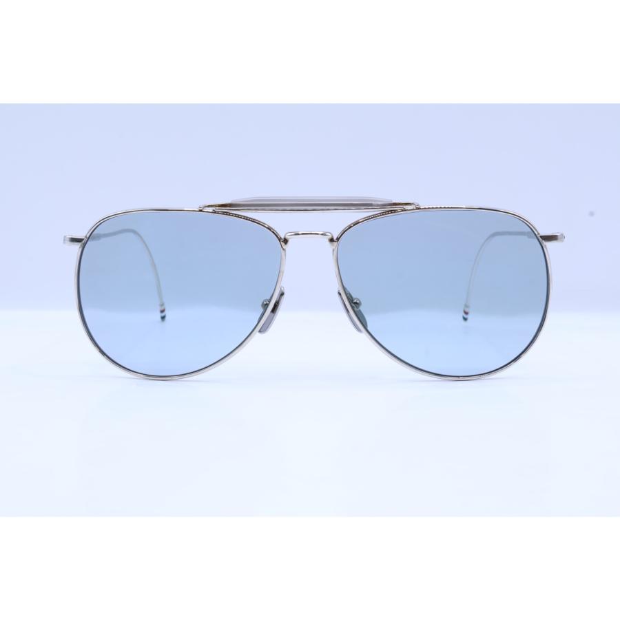 美品 THOM BROWNE トムブラウン TB-015-LTD-SLV-62 ツーブリッジ