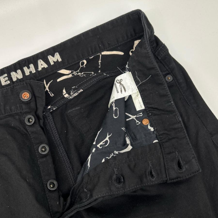DENHAM デンハム ブラック 01-15-08-11-038 RAZON SLIM FIT デニム 