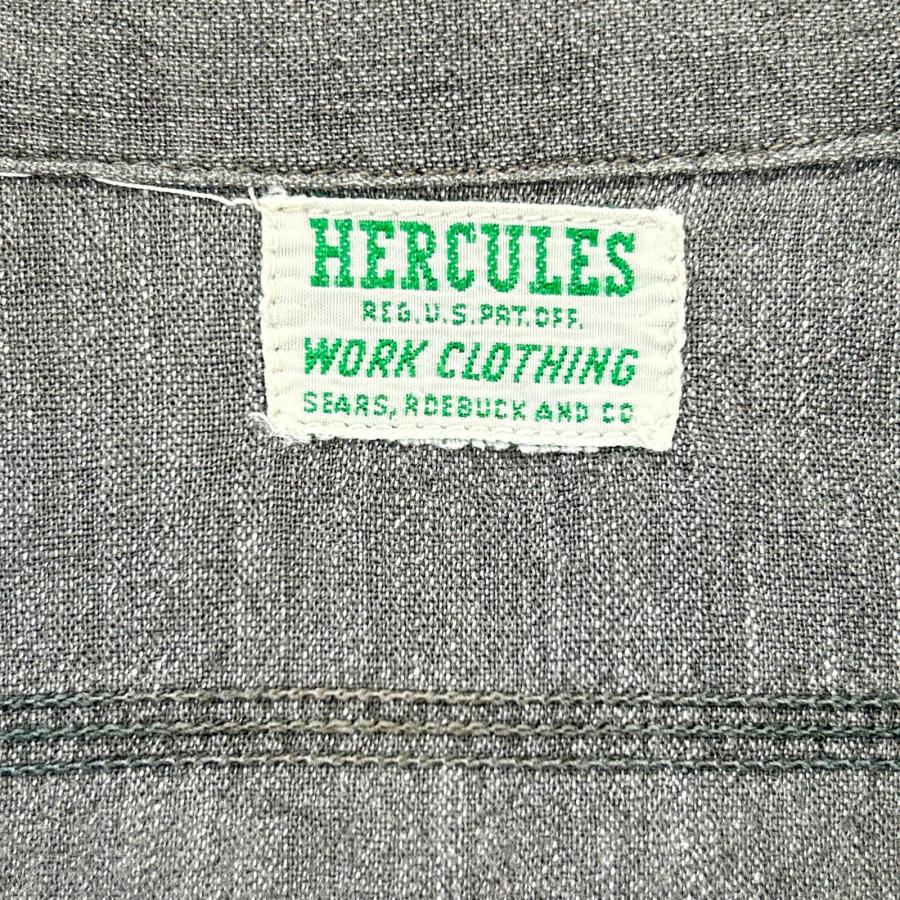 HERCULES ヘラクレス グレー 1940's ヴィンテージ シャンブレーワーク