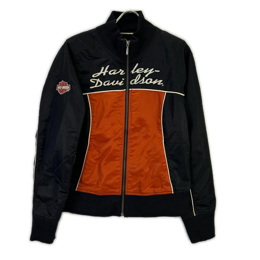 HARLEY-DAVIDSON ハーレーダビッドソン ブラック×オレンジ ナイロン 