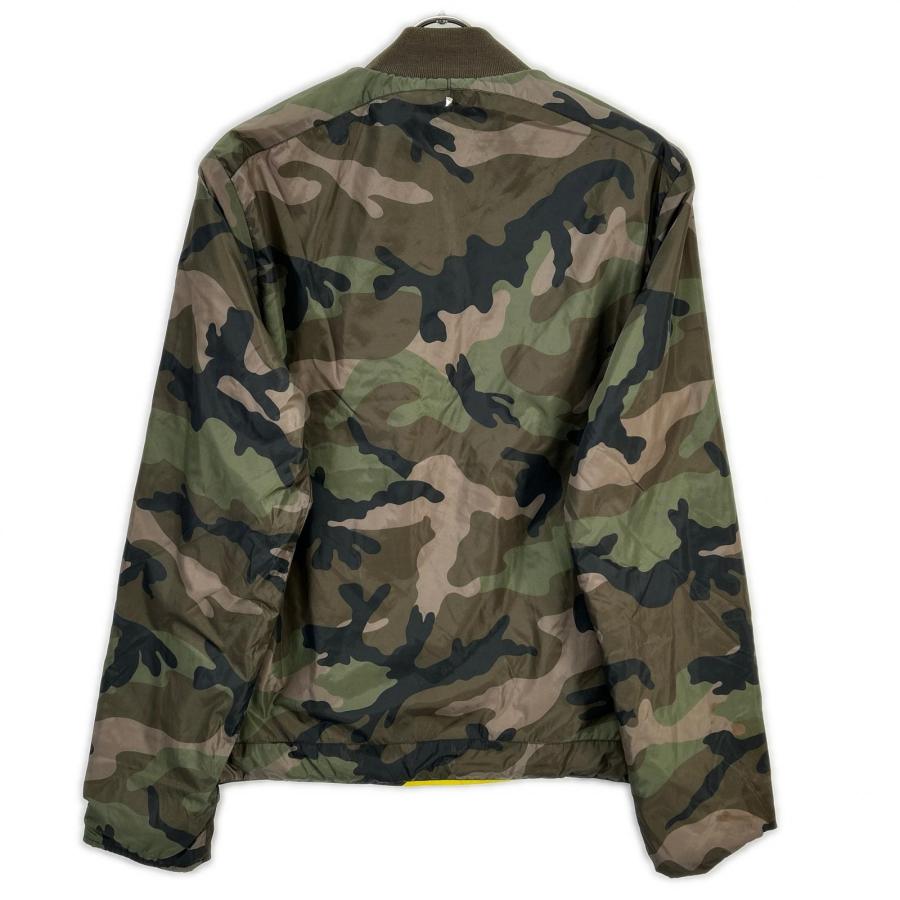 VALENTINO ヴァレンティノ カモフラ リバーシブル ブルゾン カーキ 48 