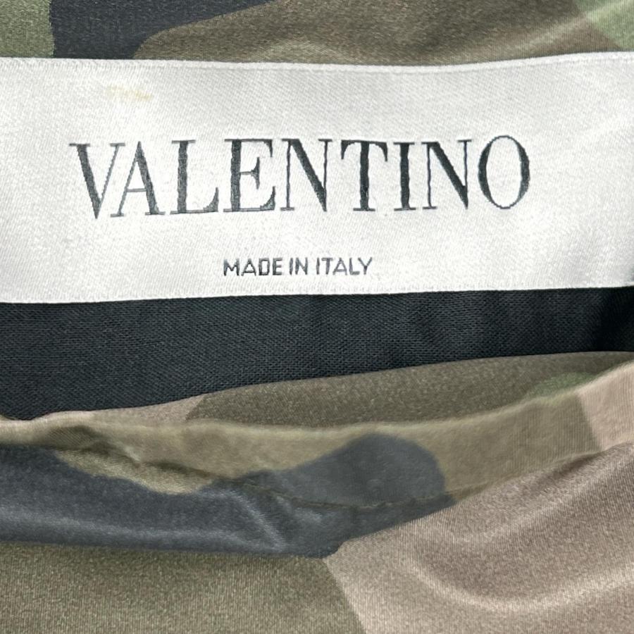 VALENTINO ヴァレンティノ カモフラ リバーシブル ブルゾン カーキ 48