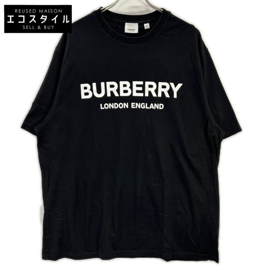 BURBERRY（バーバリー） 8026016 ブラック ロゴTシャツ ブラック XXL 