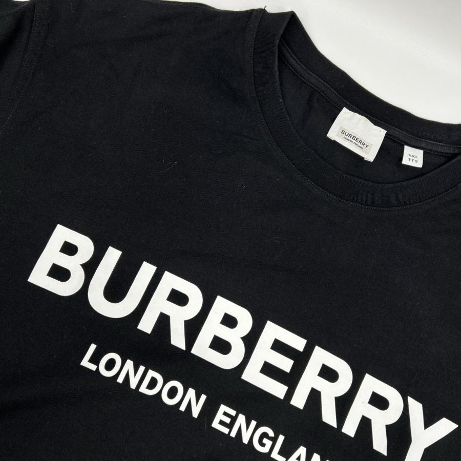 BURBERRY（バーバリー） 8026016 ブラック ロゴTシャツ ブラック XXL 