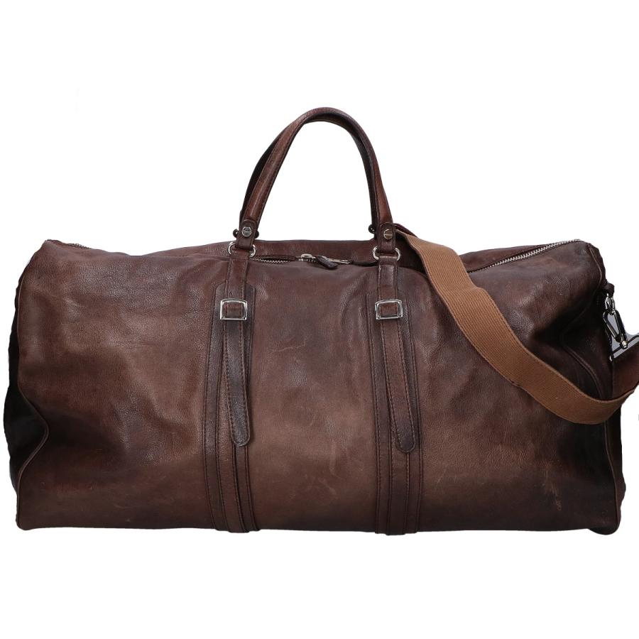 BALENCIAGA（バレンシアガ） 133244 レザー ボストンバッグ メンズ