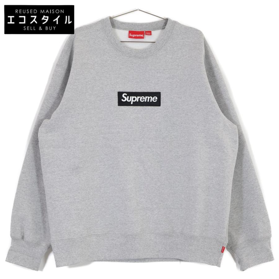 美品/国内正規/22AW Supreme シュプリーム Box Logo Crewneck ボックス 