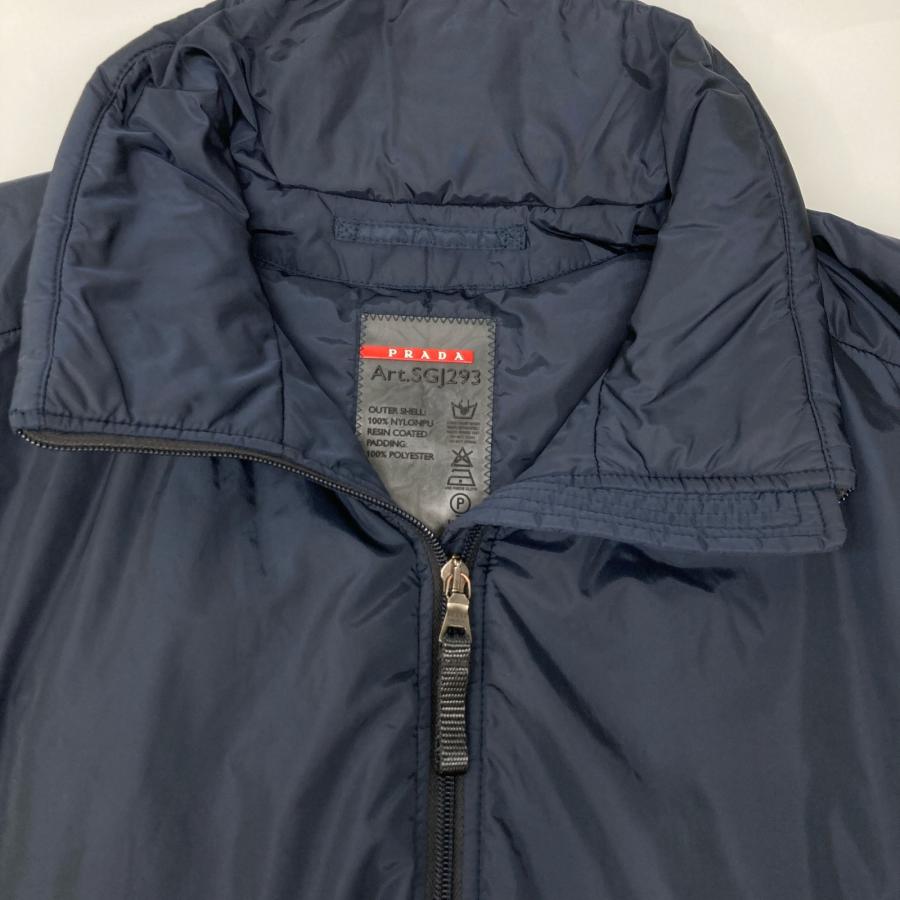 PRADA SPORT プラダスポーツ SGJ293 ネイビー ナイロンジャケット 48
