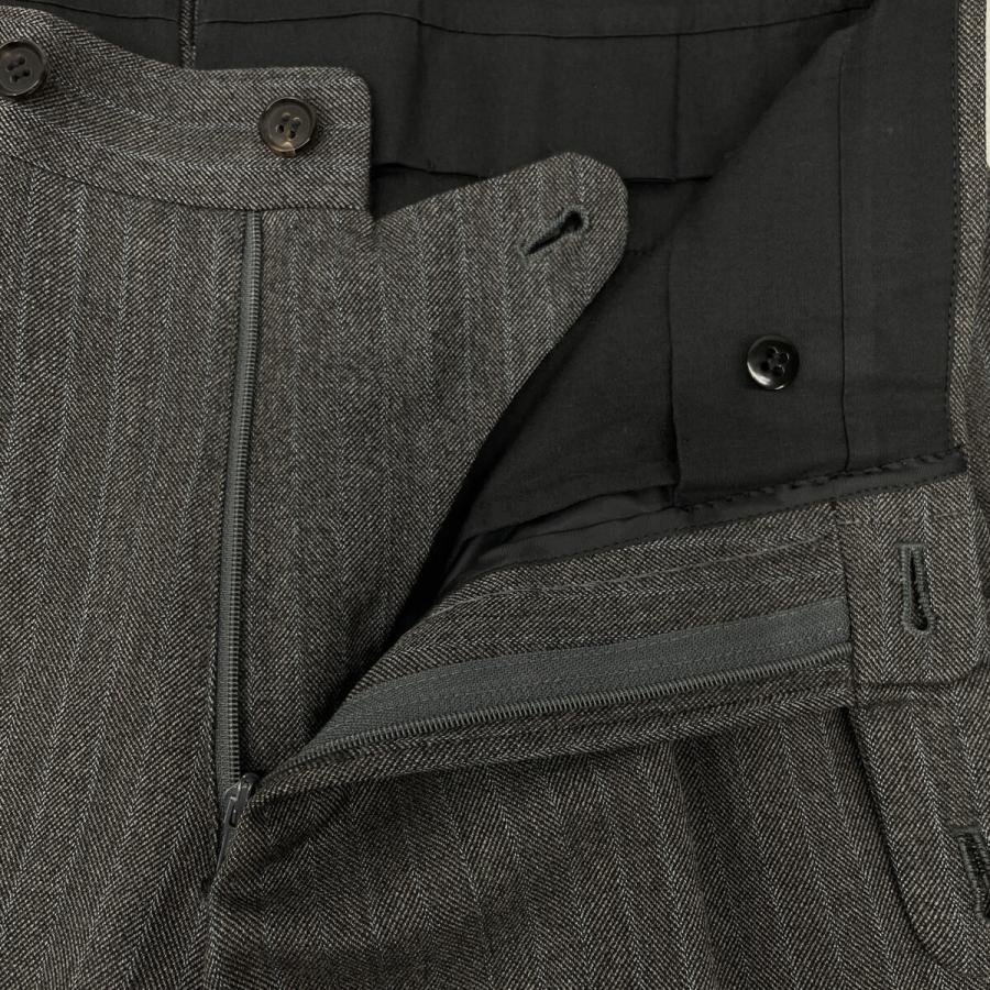 RING JACKET リングヂャケット CARLO BARBERA&C. グレーストライプ 2P