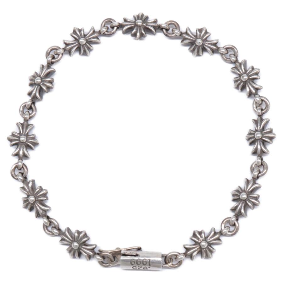 【未使用】 クロムハーツ タイニーE CHプラス ブレスレット シルバー Chrome Hearts クロムハーツ 925 11リンク タイニーE CHプラス