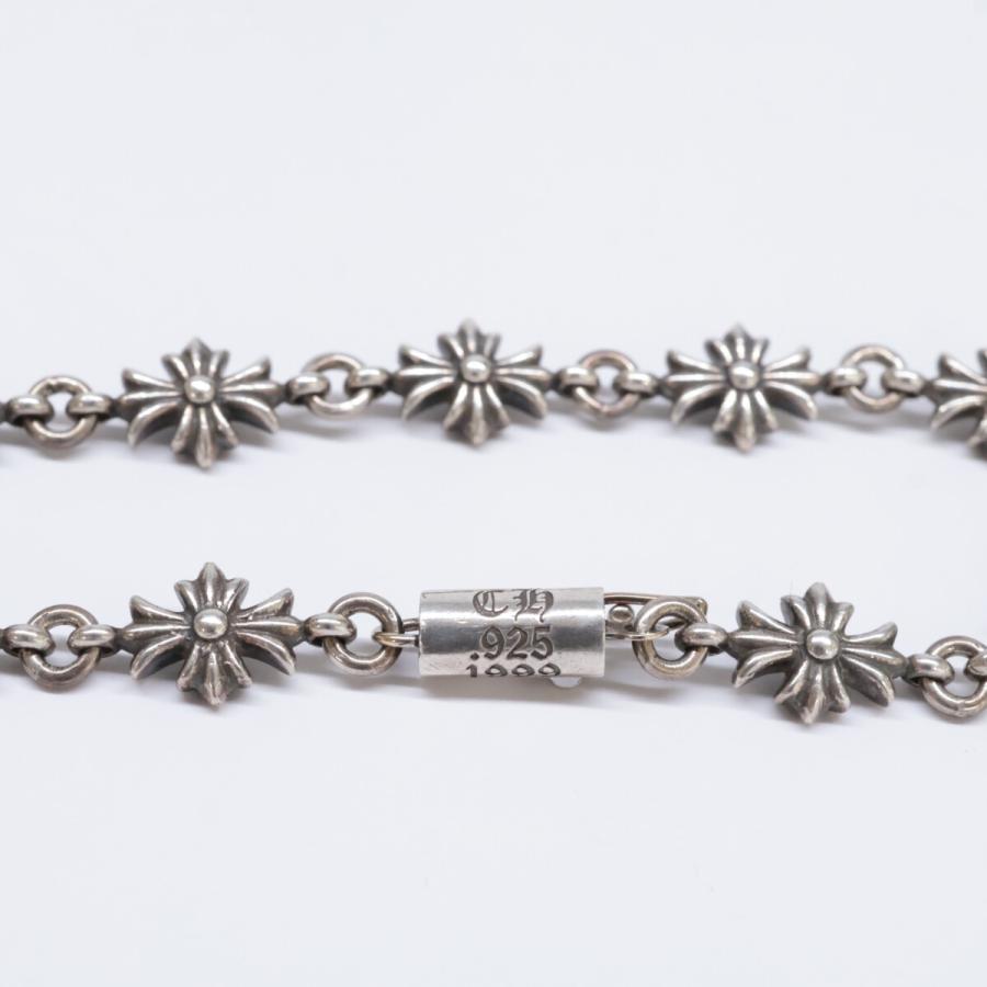 CHROME HEARTS シルバーチャームブレスレット Chrome Hearts クロムハーツ 925 11リンク タイニーE CHプラス