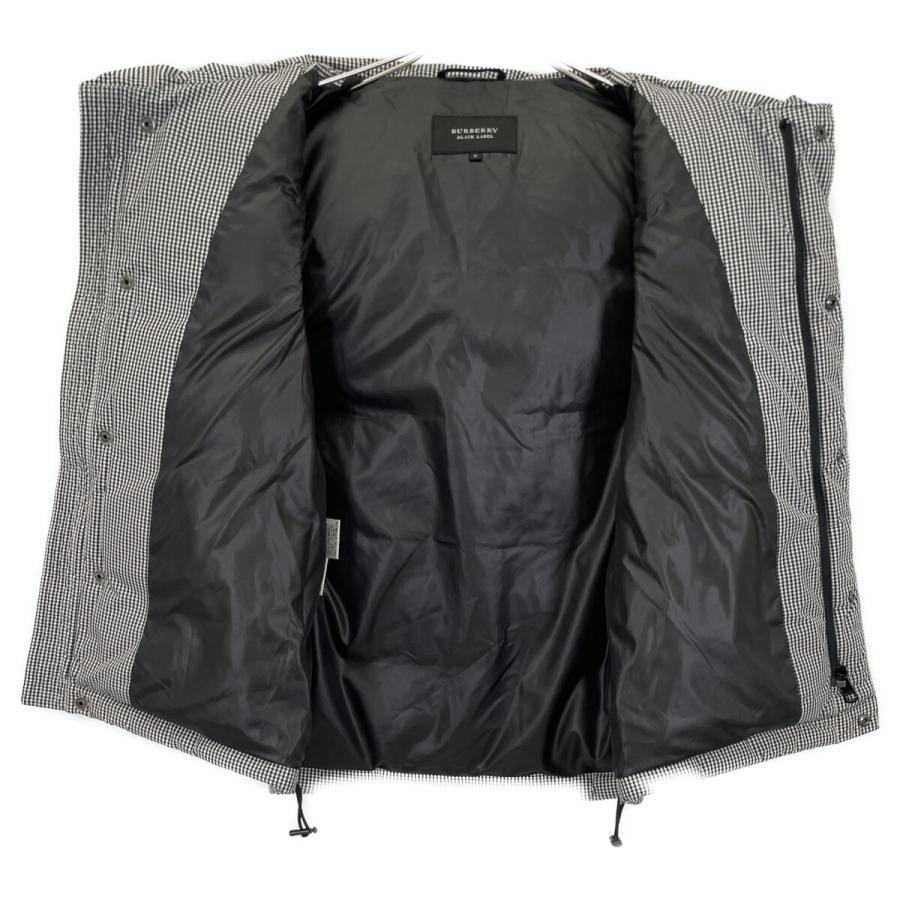 【新品未使用】バーバリーブラックレーベル ホワイトグース ダウンベスト BURBERRY BLACK LABEL（バーバリーブラックレーベル） チェック
