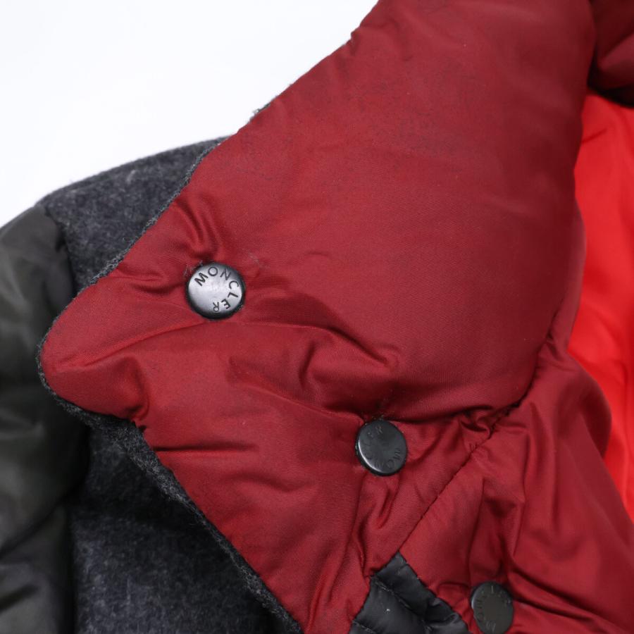 MONCLER モンクレール LUMIERE カモフラ ウール切替 ダウンジャケット 2 MONCLER（モンクレール） LUMIERE カモフラ ウール切替 ダウン