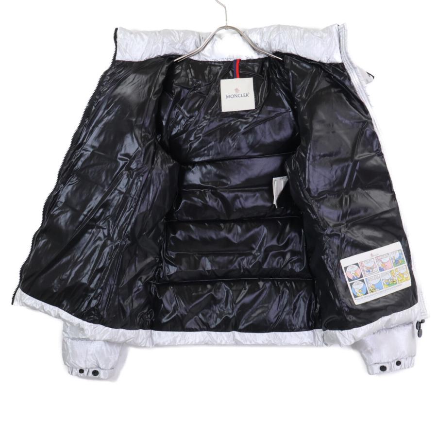 MONCLER モンクレール BADY フード付ダウンジャケット 1 シルバー レディース_3