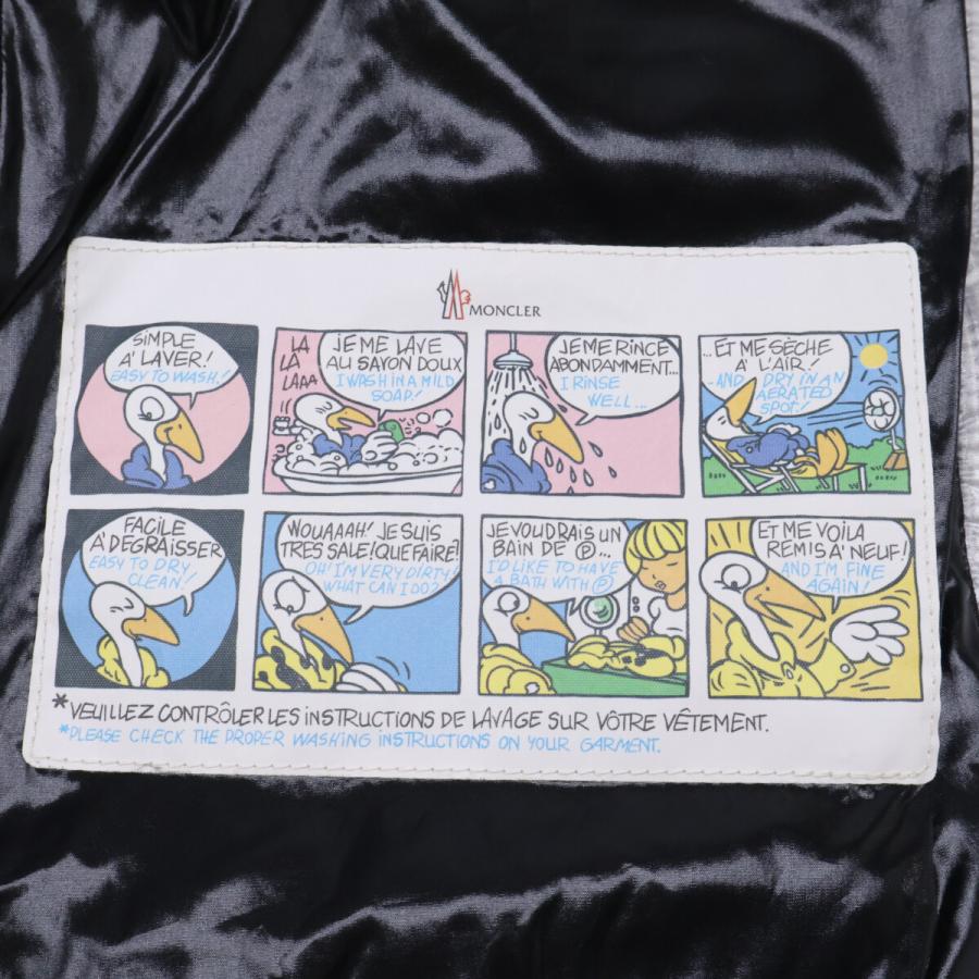 MONCLER モンクレール BADY フード付ダウンジャケット 1 シルバー レディース_7