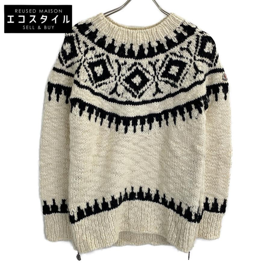モンクレール MAGLIONE ｳｰﾙ ｻｲﾄﾞｼﾞｯﾌﾟ ﾆｯﾄ S MONCLER（モンクレール） MAGLIONE ウール サイドジップ ニット
